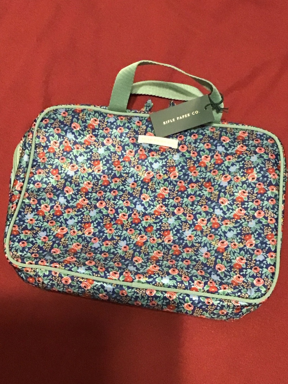 Rifle Paper Co. Travel Cosmetic Case in Rosa